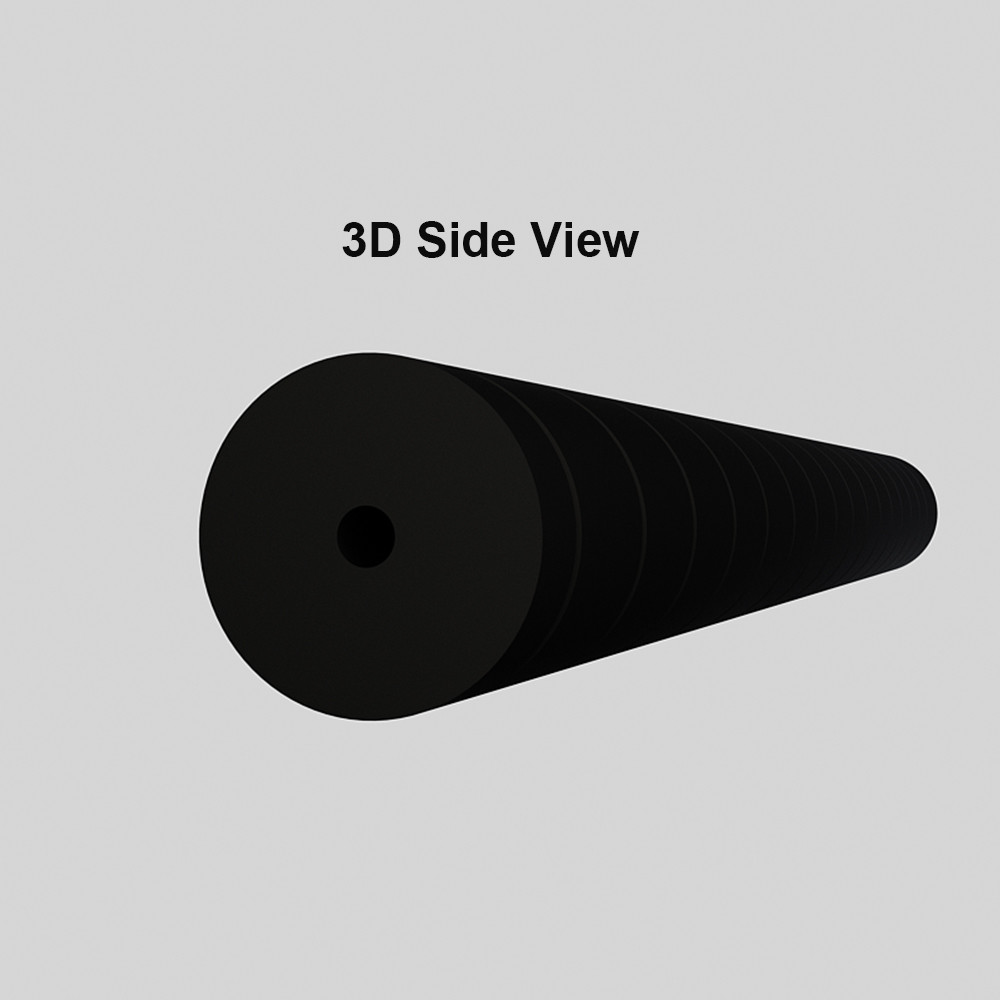 Black/Grey Cylindrical Rubber Fender Certified by CCS/BV/SGS/ABS for Marine Protection