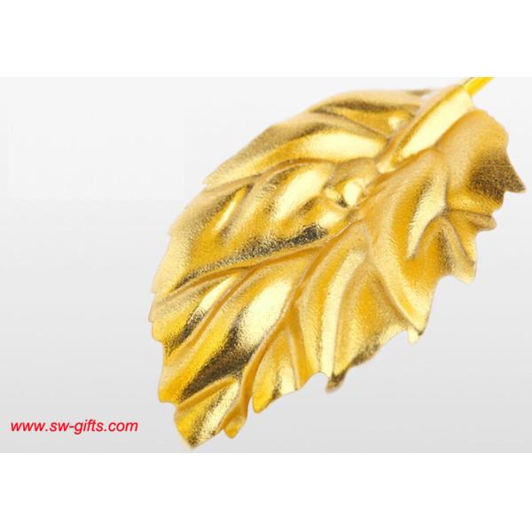 Creative Valentine's day craft Birthday wedding gift 24k gold foil plated rose lover's Gold