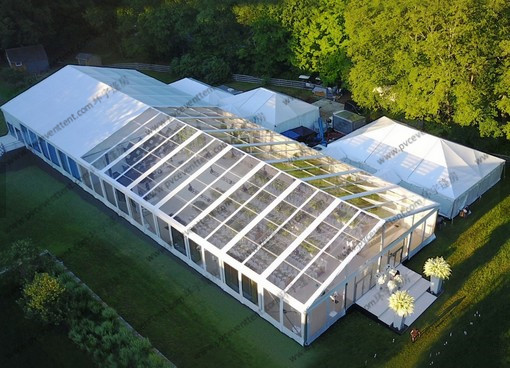 Windproof Luxury Waterproof Wedding Event Tents For Temporary Or Rental Use