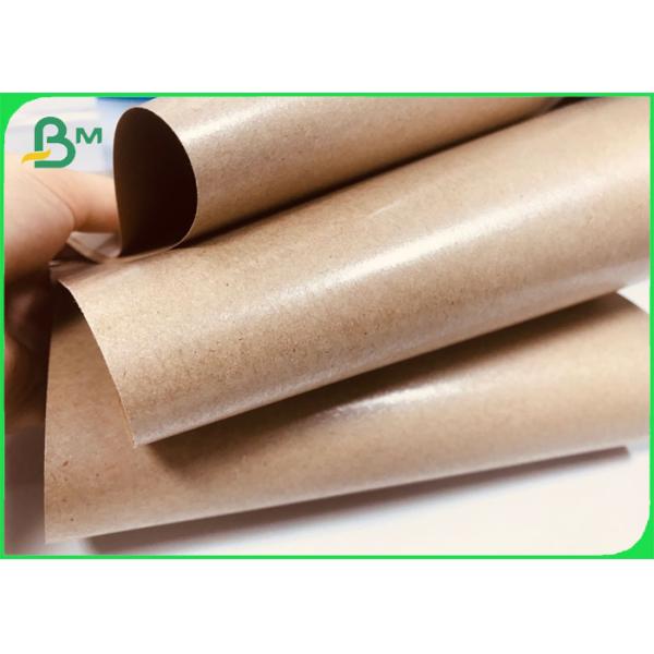 Brown kraft paper coated with PE 80gsm + 15gpe Single Side Coated Бумага Брауна крафт покрыла с ПЭ одиночная покрытая сторона 80гсм + 15гпе