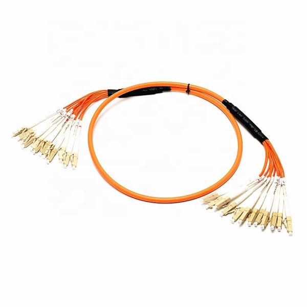 1310nm OM2 2.0mm 12C Multimode Fiber Optic Patch Cords