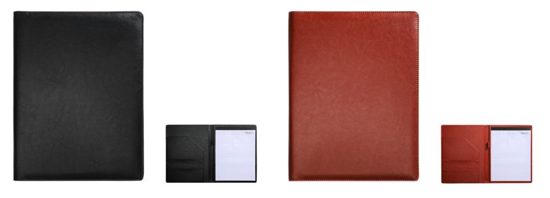 Custom A4 PU Leather Multi‑Function Clipboard Folder, Business Conference Writing Pad A4 Document Organizer