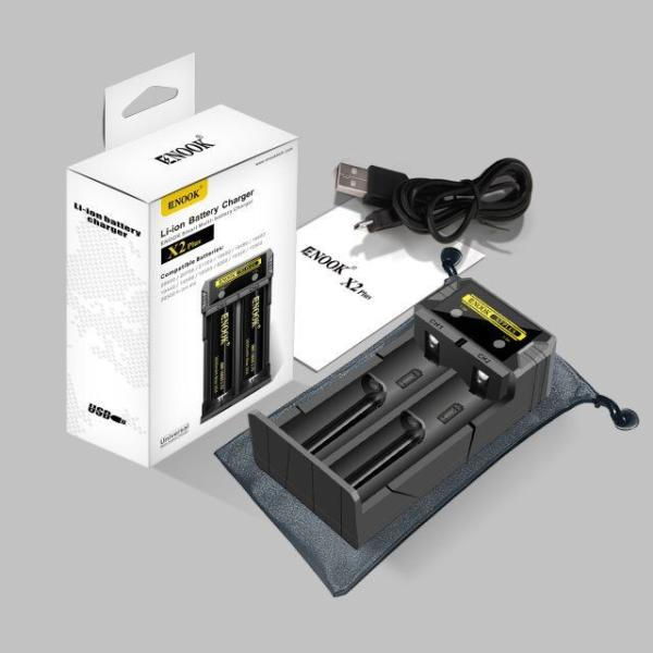 Rechargeable Lithium Ion Battery Charger 18650 26650 21700 Battery Charger