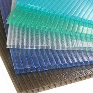 Folhas gêmeas ocas à prova de choque do polipropileno da parede da folha 8mm de