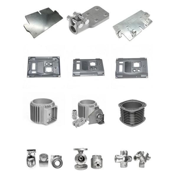 OEM Customized Aluminium Motor Body Spare Part with Vertical Pressure Chamber Structure