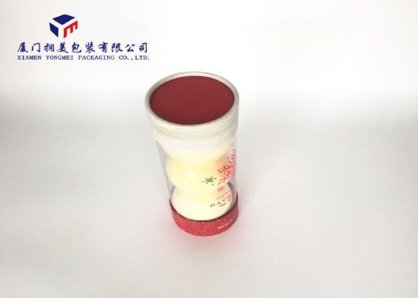 Light Weight Plastic Cylinder Packaging Tubes Hard Paper Covers Easily Assembled