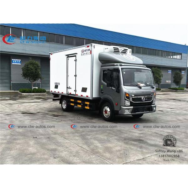 petit camion de livraison réfrigéré du dongfeng 3T avec l'unité thermo de roi
