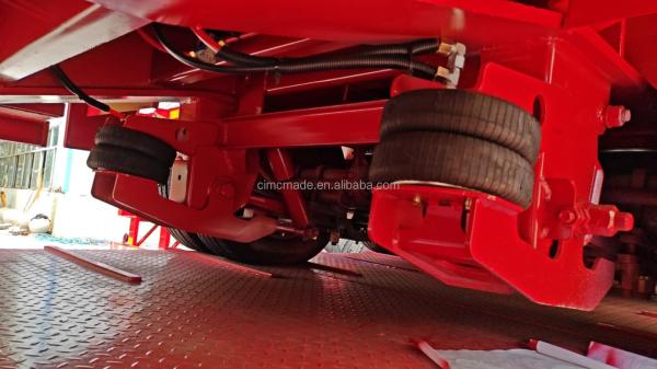 CIMC 4 Axles Customized Professional Wide Load Low Bed Semi-trailer