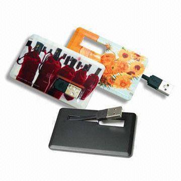 Impulsión AT-045A de memoria USB de la tarjeta de crédito del regalo de la promoción
