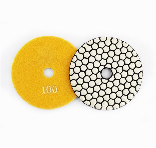 5 Inch Sexangle B No 800 Grit Diamond Wet Polishing Pads Manual