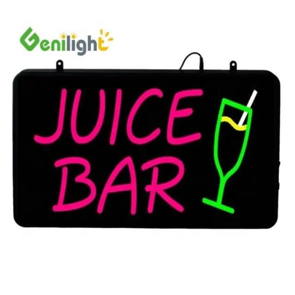Working Lifetime of 50000 hours Bo Ba Tea Logo Beer Bar Pub Store Light Sign for Shops
