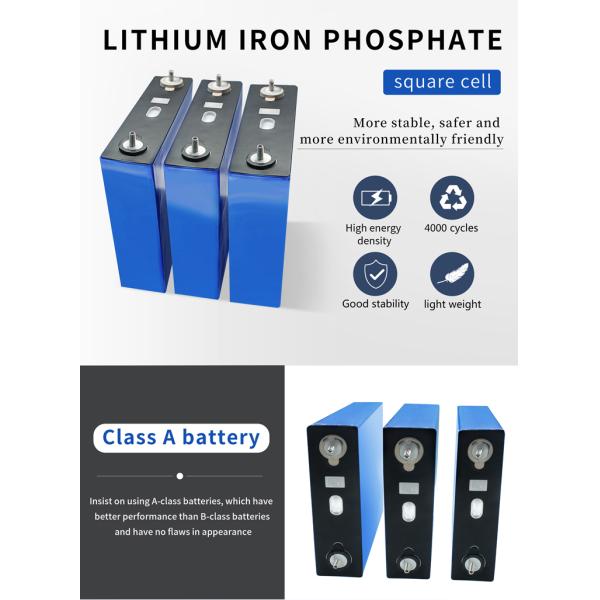 Аккумулятор солнечной энергии гальванических элементов 3.2V 230ah шлюпок LFP автомобиля Lifepo4