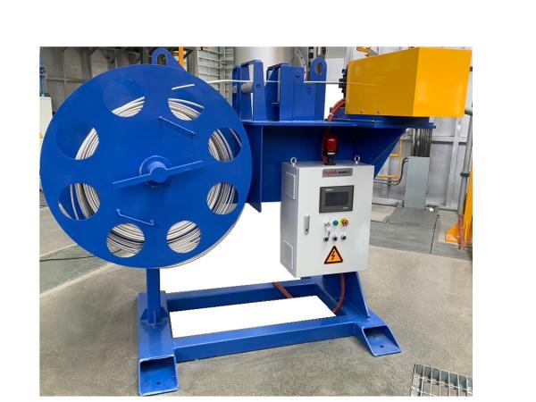2 Rods Rod Feeding Unit Feeding 8-13mm Diameter AlTiB Rod Low Voltage Componient