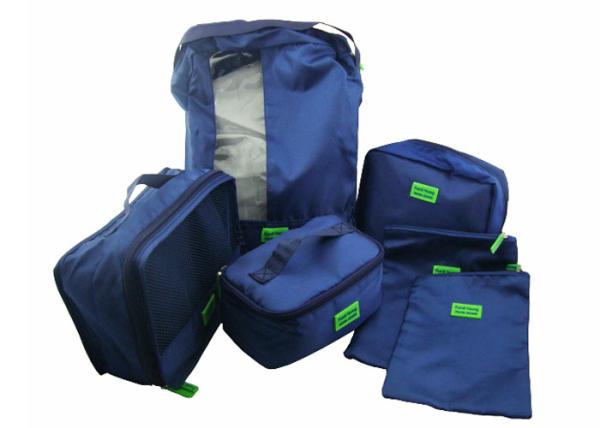 7 Items Various Type Travel Accessory Bag With Silk Printing Logo