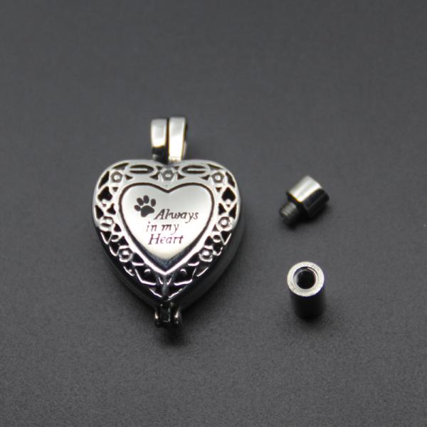 Jewelry Type Stylish Cremation Necklace Keepsake Pendant for Men/Women Funeral Casket