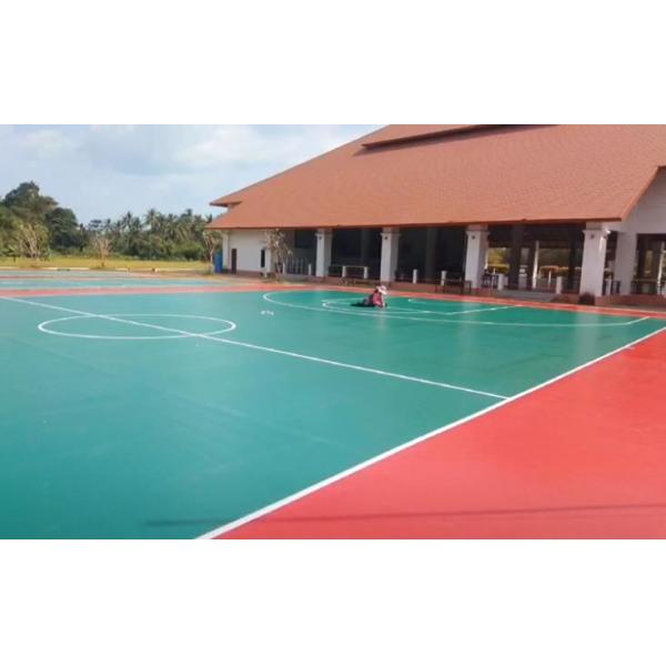 Теннисного корта Spu ссадины чувство ноги устойчивого акрилового удобное