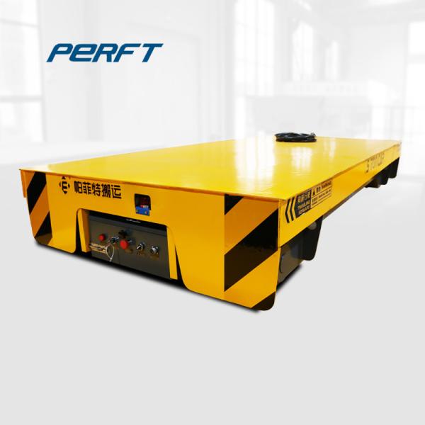 Rail Remote Control Material Transfer Cart For Cable Reel Operated Steel Pipe Plant