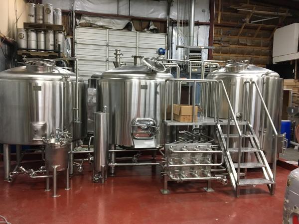 CE 2000L Large Scale Brewing / Electric Brewery 304 Stainless Material