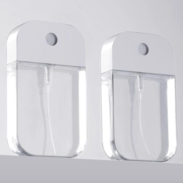 30ml 50ml Refillable Card Shape Perfume Spray Bottle for Portable Cosmetic Use