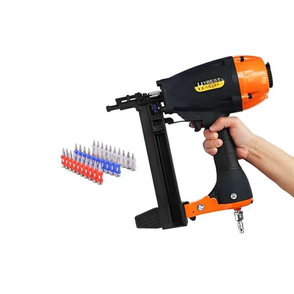 SR40 Pneumatic Power Source Concrete Masonry Nail Gun with Adjustable Firing Mode