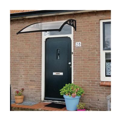 Waterproof Outdoor Aluminium Pergola Anthracite RAL7016 6mm PC sheet with UV protect