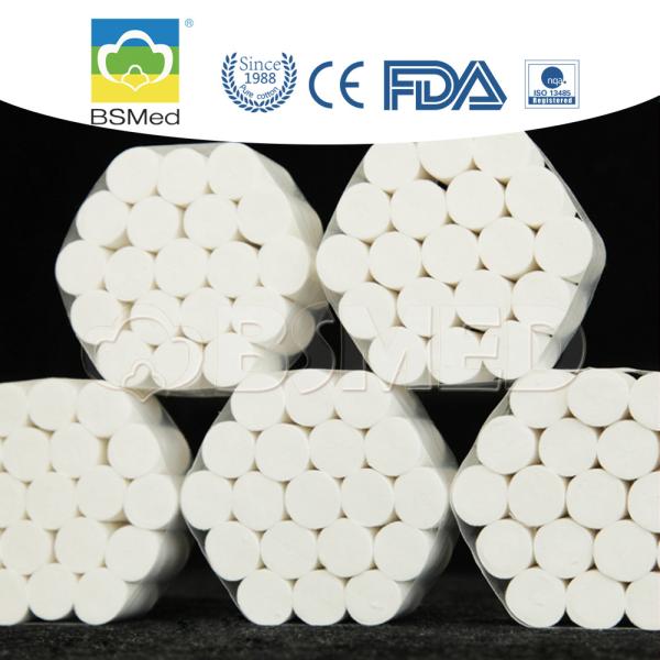 medical cotton dressing Surgical Cotton Manufacturer Disposable Cheap 100% Pure Cotton Dental Cotton Medical Use 10*38mm Cotton Roll For Dentist