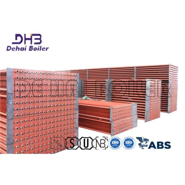 Spiral Finned Economiser Coil , Economiser In Thermal Power Plant Energy Saving