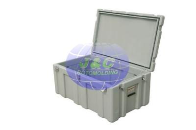 OEM Plastic Roto Molded Cases by CNC Processed Aluminum Rotational Molds