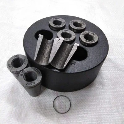 Prestressing Pc Strand Stressing Anchorage Post Tension Anchor Head And Wedges