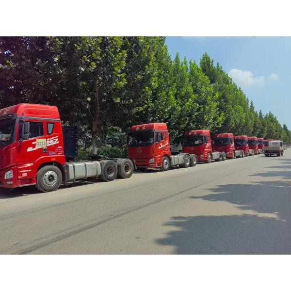 Tête de camion tracteur d'occasion FAW Jiefang remorque camion JH6 modèle bas kilométrage 2020 Année moteur économe en carburant