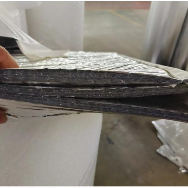 Custom 3 Layers Bubble Foil With 12mm Thickness And Refractoriness 200-450°C