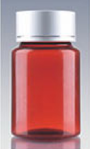 Durable Small Round Plastic Bottles 80cc For Ginseng Tablet Pharma Grade