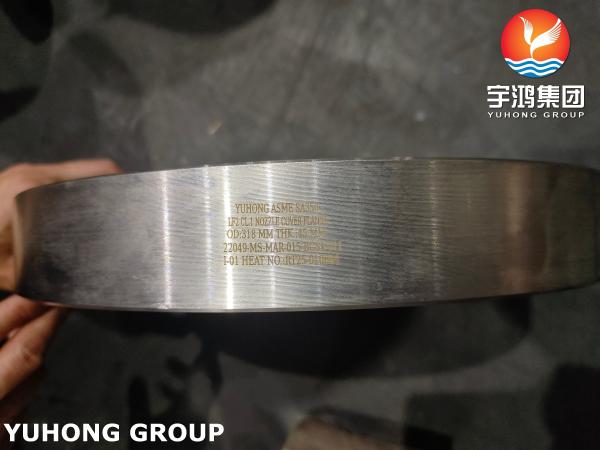 ASME SA350 LF2 Class 1 Nozzle Cover Flange , Low Temperature Forged Flanges