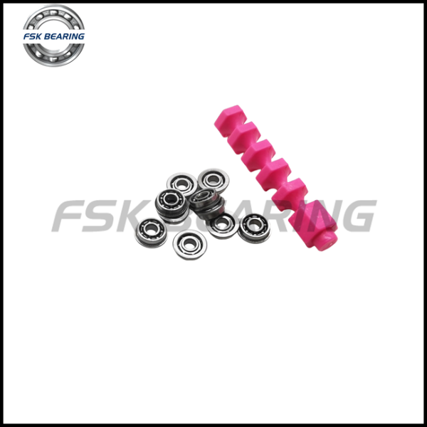 FSK MF83 Open Type Special Miniature Bearing 3*8*2.5mm Steel Flange Cup Bearing Lucky Cat Toy Bearing