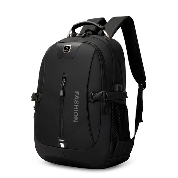 Main Material Oxford Custom Logo USB School Backpack for Casual Sports and Laptop