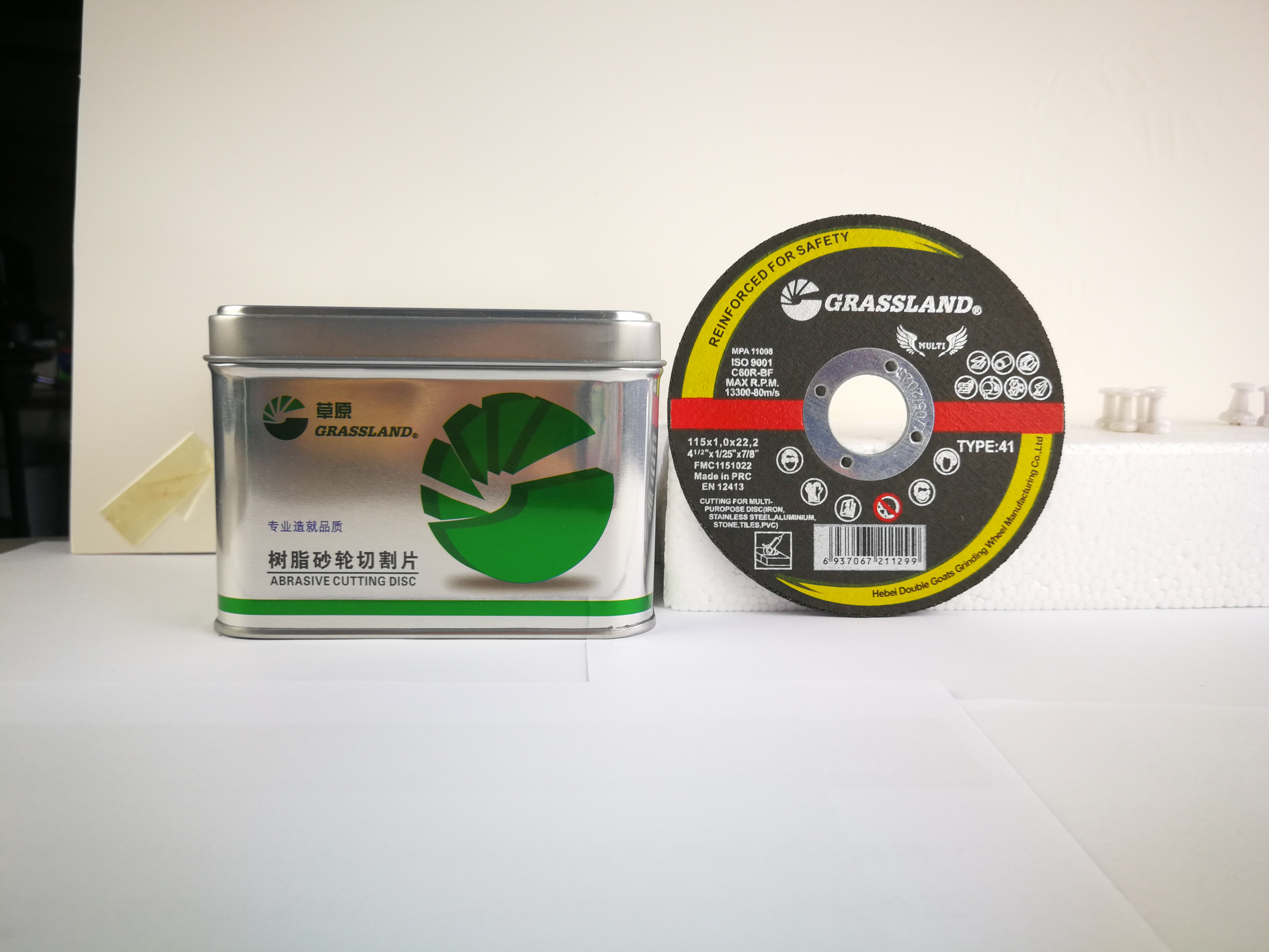 Тип диски злаковика плоский Multi цели 115mm тонкие режа
