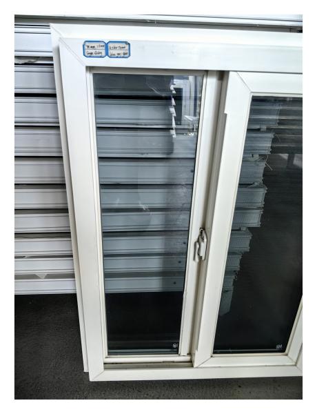 アメリカンスタイル Upvc 窓 カスタマイズ フレーム カラー バイニール 単体 スライディング 固定 窓