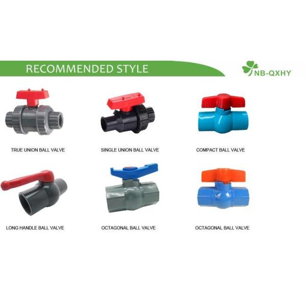 JIS/DIN/BS/ANSI/NPT/BSPT Стандартный 50-100 мм ПВХ двухкомпонентный шаровой клапан для бытового использования