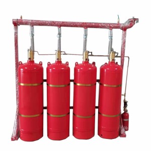 4.2MPa FM200 Fire Suppression System with Automatic Control and Enclosed