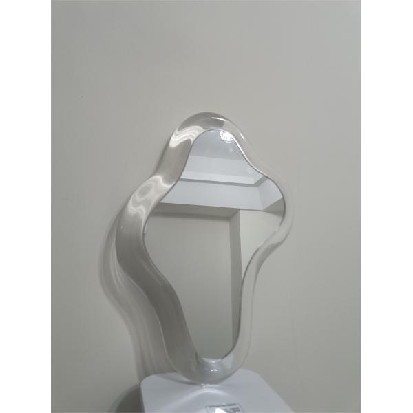 Lighted Acrylic Wall Mounted Magnifying Mirror For Bathroom Vanity