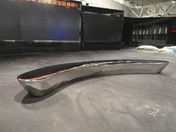 Large Mirror Furniture Sculptures  5000 mm Abstract Sofa Sculpture