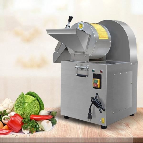 Machine à découper les légumes et les fruits industriels, déchiqueteuse de légumes, coupeuse électrique de légumes