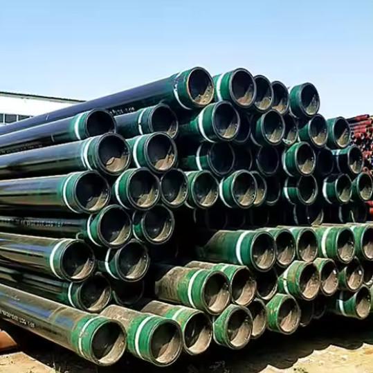 Padrão API BTC L80-3CR Casing e tubulação para perfuração de poços de petróleo com 168,28 mm OD
