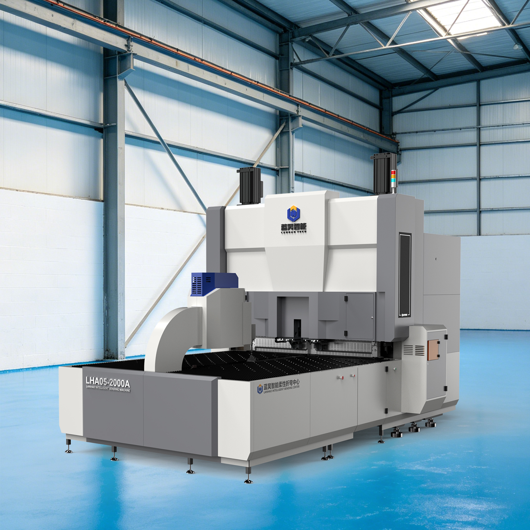 LHA-2000A CNC Panel Bender High Precision Automatic Sheet Metal Bending Machine
