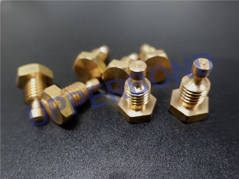 Медный металл режет части Pin для MK9 делая машину