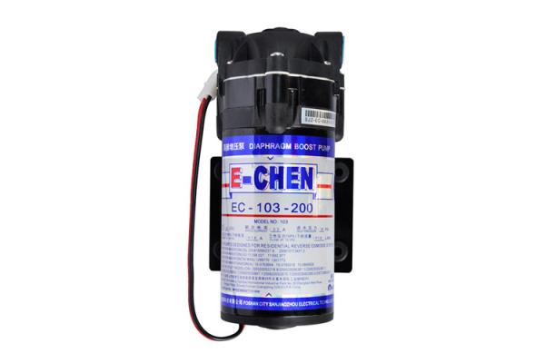 Diaphragm RO 24VDC Water Pressure Booster Pump 200GPD Large Capacity