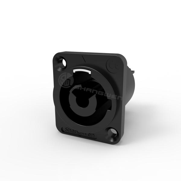 IP65 Waterproof Triple Core LED Display Power Connectors 3Pins 250V AC Female Plug Male Chassis Outdoor  Connector