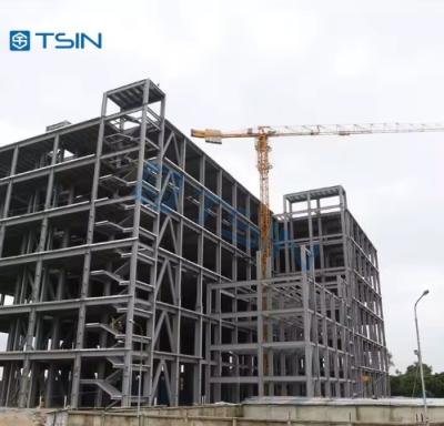 Construcción de estructuras de acero resistentes al viento fuerte Construcción mixta de acero y hormigón