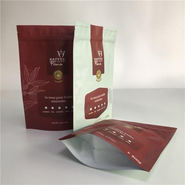 Saquinho vazio imediato pequeno impresso biodegradável dos sacos Ziplock para o pó da proteína do café/chá/leite
