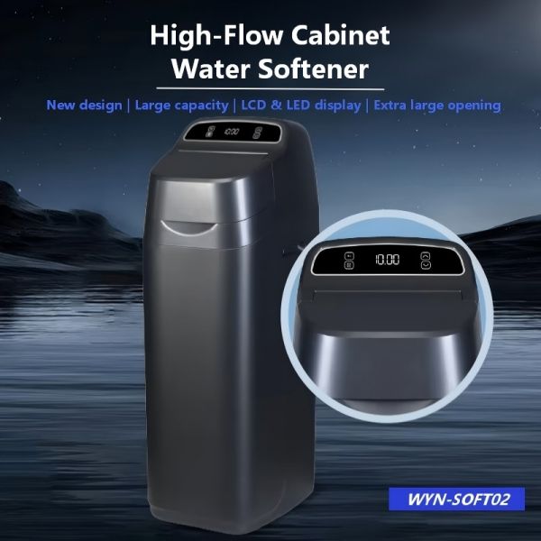 High Flow Whole House Automatic Water Softener With 25L Resin And LED Display